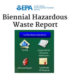 EPA Adopts Changes To The Waste Biennial Reporting