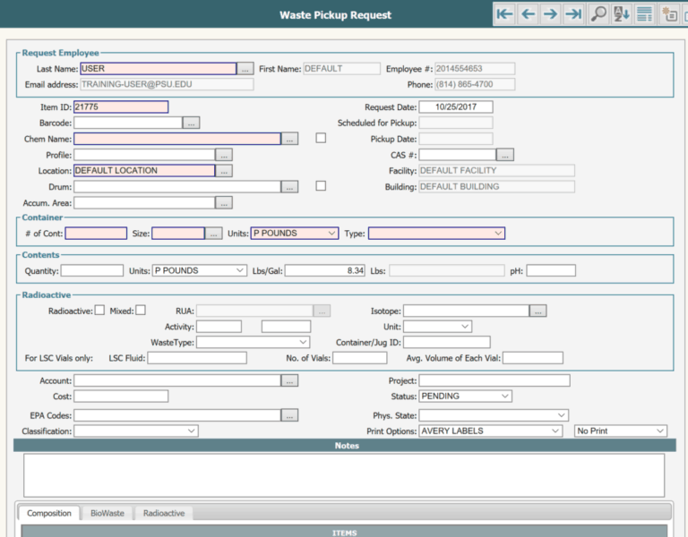 Hazardous Waste Software | Chemical Safety Software